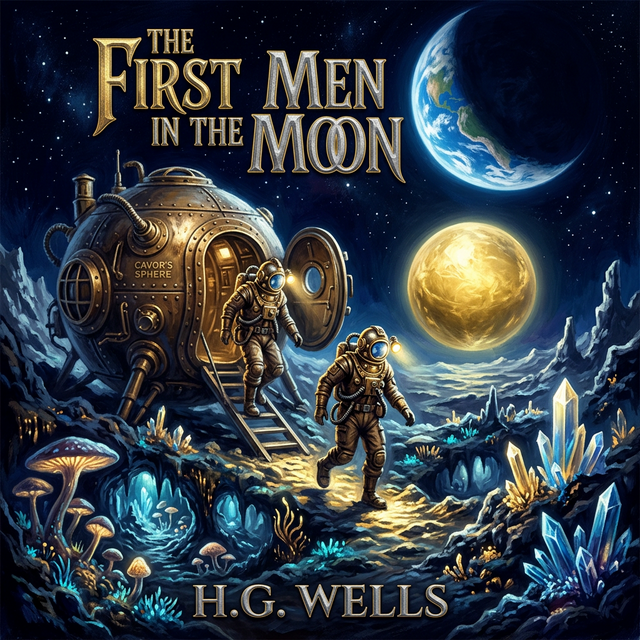 The First Men in the Moon by H. G. Wells